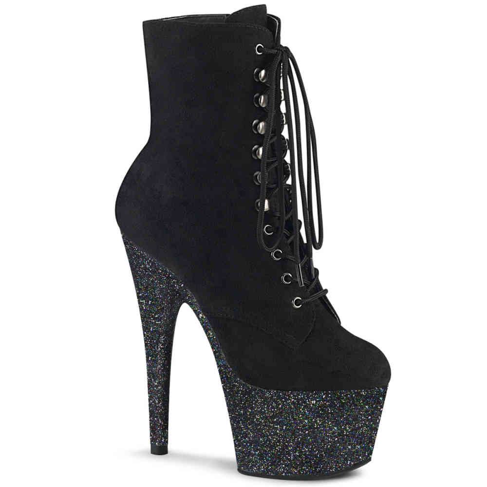 Pleaser - ADORE1020FSMG Bottes de plateforme, Pole dance chaussures - Chaussures de pole dance - Noir Product image